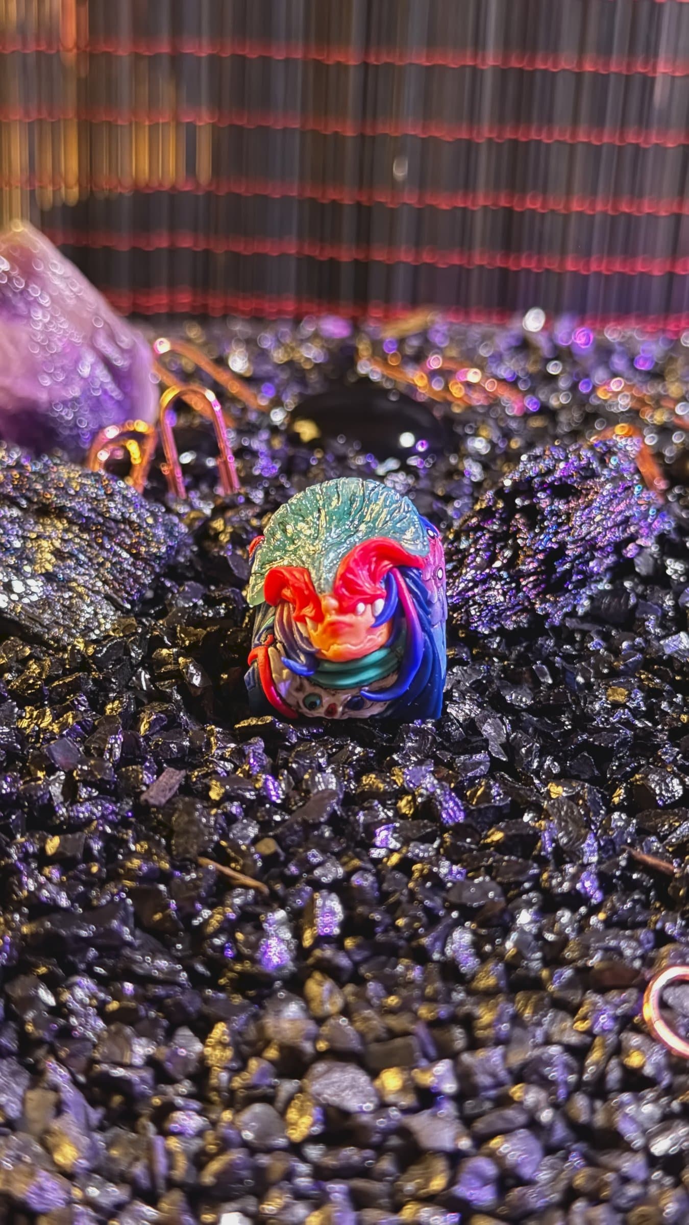 Featured artisan keycap from Creasi Workshop