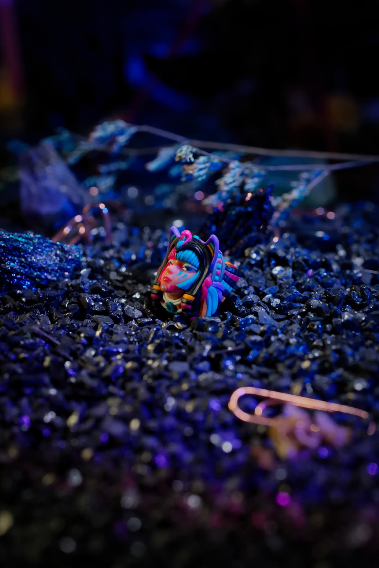 Featured artisan keycap from Creasi Workshop
