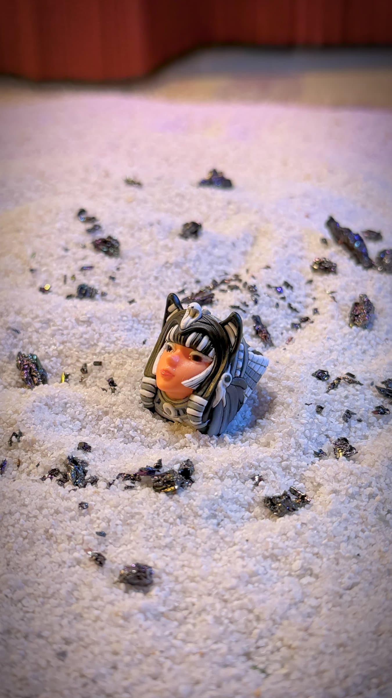 Featured artisan keycap from Creasi Workshop