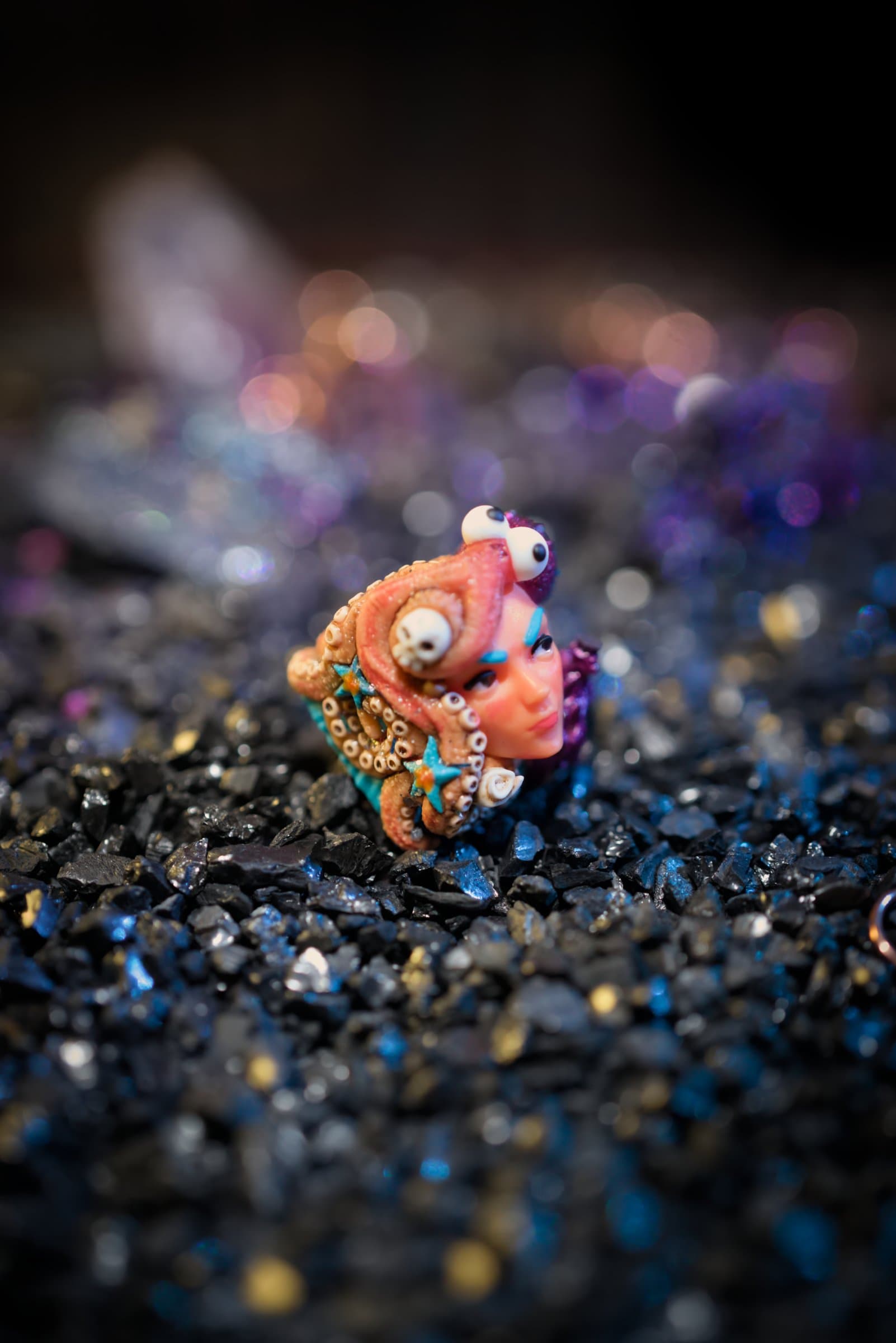 Featured artisan keycap from Creasi Workshop